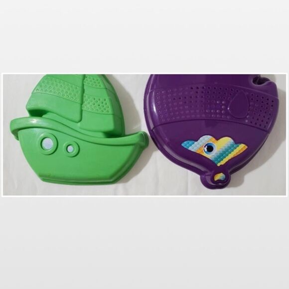 New Green & Purple Sand Toys Set Of 2 - Picture 3 of 14